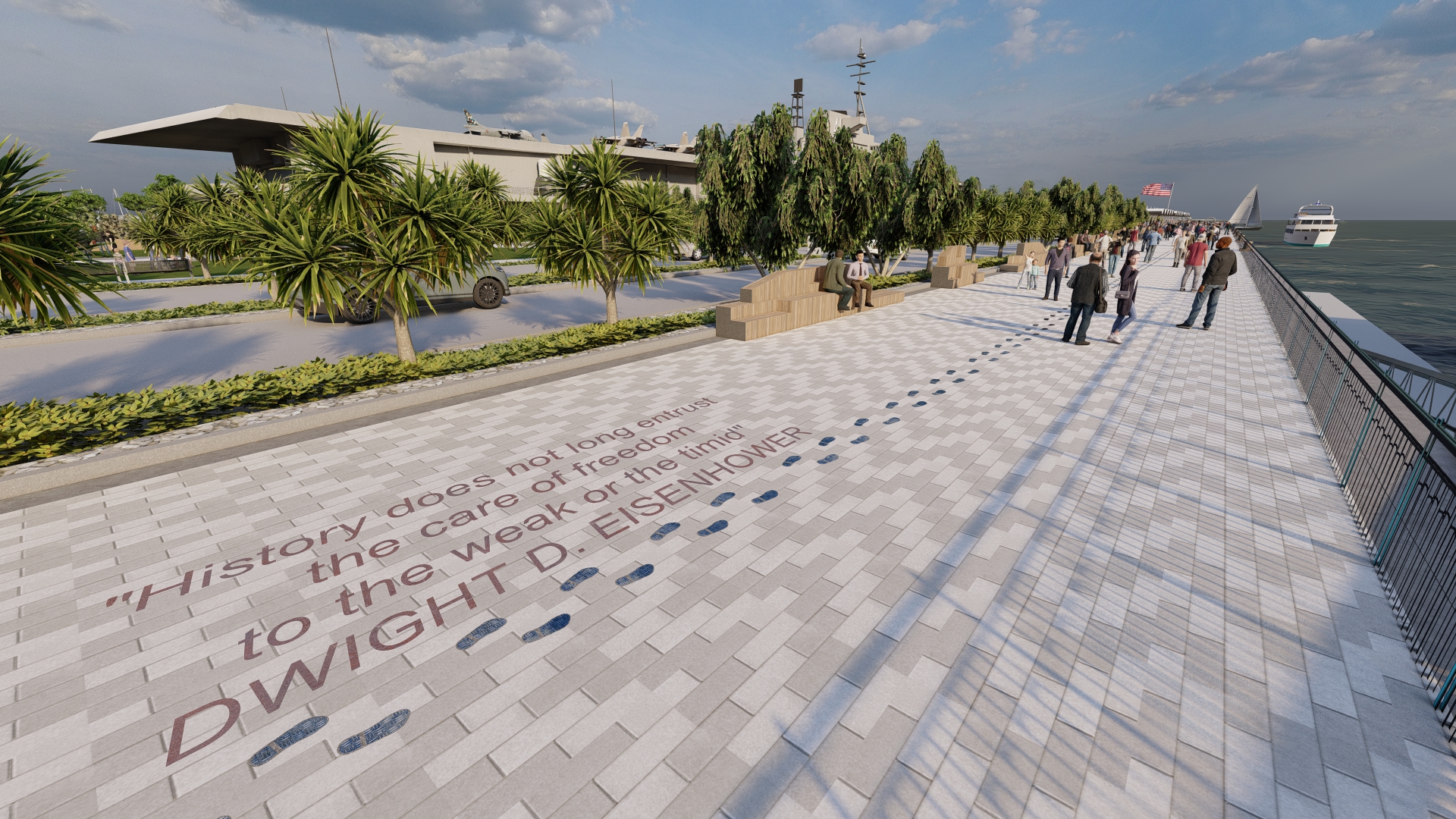 Freedom Park at Navy Pier Port of San Diego